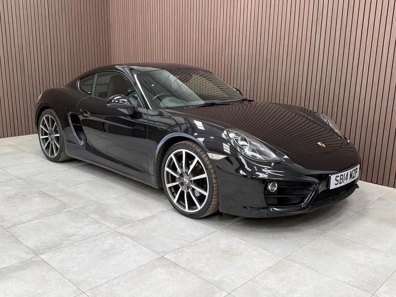 Used Porsche Cayman 275 HP (202 kW) 2014 Black Coupe