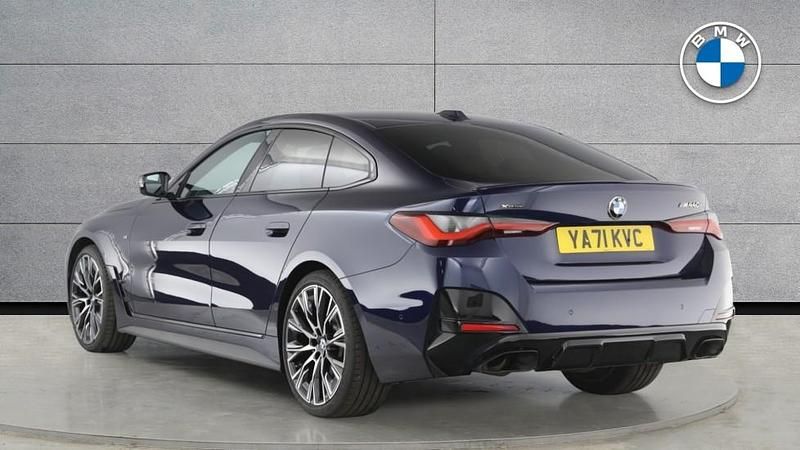 Used BMW M440 Comfort Edition 374 HP (275 kW) 2022 Blue Sedan