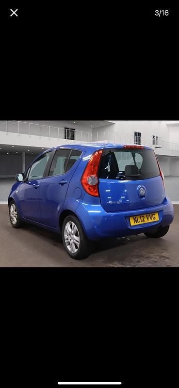 Used Vauxhall Agila 2012 Blue MPV