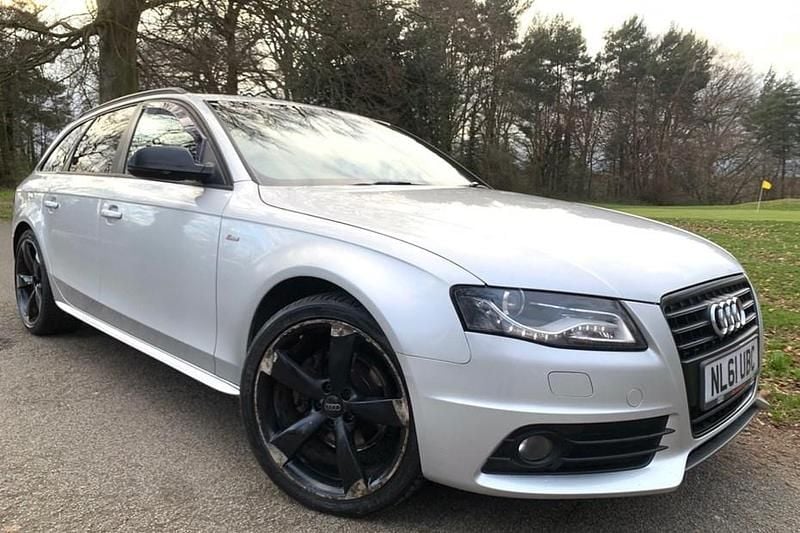 Used Audi A4 Black Edition 170 HP (125 kW) 2011 Silver Estate