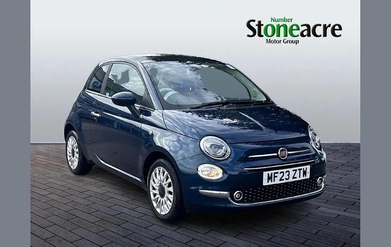 Blue Used 2023 Fiat 500 Hatchback | £11,490 (A bit pricey) - Image 1/4