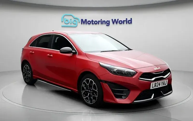 Used Kia Ceed GT-Line 160 HP (117 kW) 2023 Red Hatchback