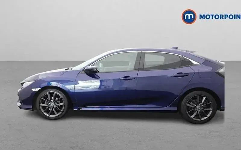 Used Honda Civic EX 126 HP (92 kW) 2021 Blue Hatchback