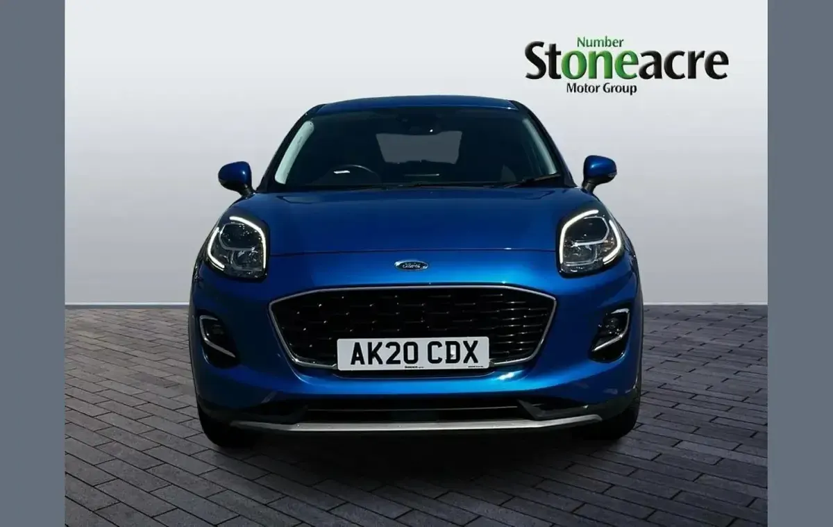 Used Ford Puma Titanium 123 HP (90 kW) 2020 Blue SUV