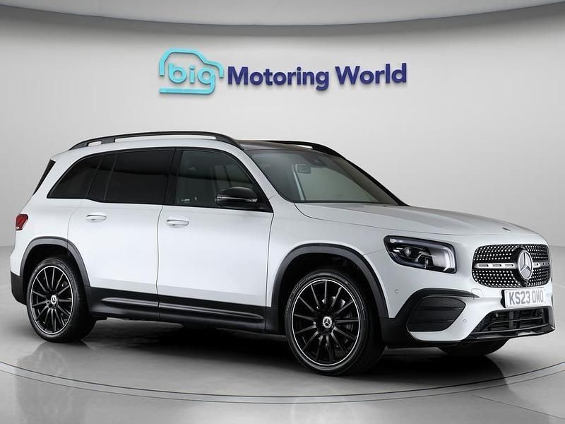 White Used 2023 Mercedes GLB200 AMG line SUV | £31,500 (A bit pricey) - Image 1/4
