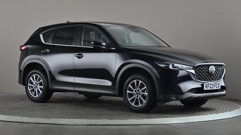 Black Used 2023 Mazda CX-5 Center-Line SUV | £17,998 (Super price) - Image 1/4