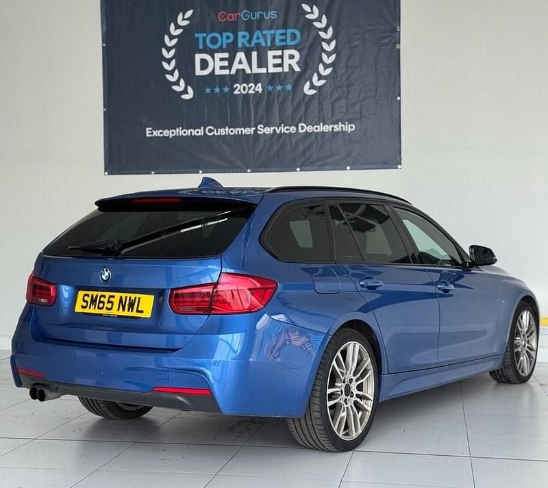 Used BMW 320 M Sport 184 HP (135 kW) 2015 Blue Estate