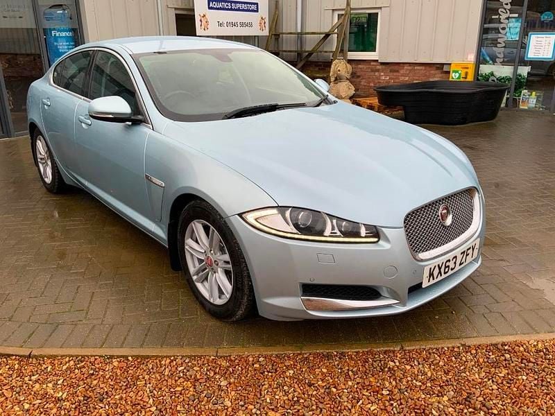 Used Jaguar XF Luxury 2013 Blue Sedan