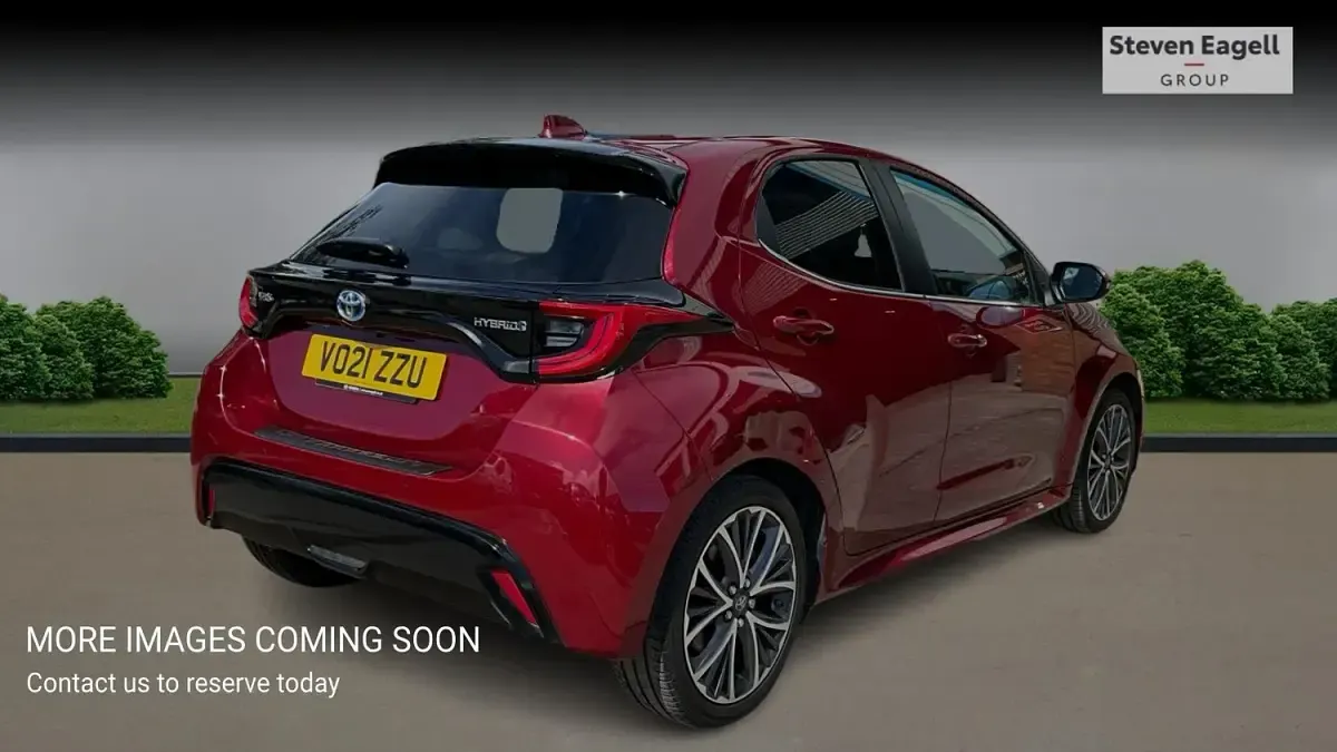 Used Toyota Yaris 116 HP (85 kW) 2021 Red Hatchback