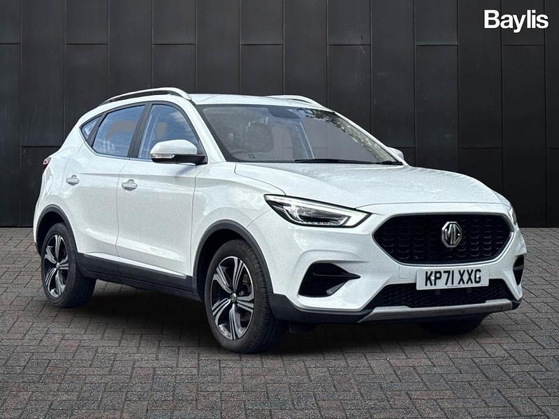 White Used 2021 MG ZS Excite Sedan | £12,539 (Fair price) - Image 1/3