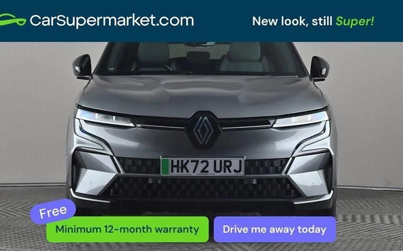 Used Renault Megane E-Tech Techno 160 kW (218 HP) 2022 Grey/black Hatchback