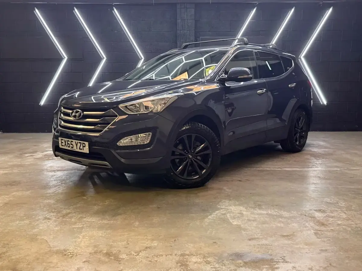 Used Hyundai Santa Fe Premium 194 HP (142 kW) 2015 Blue SUV
