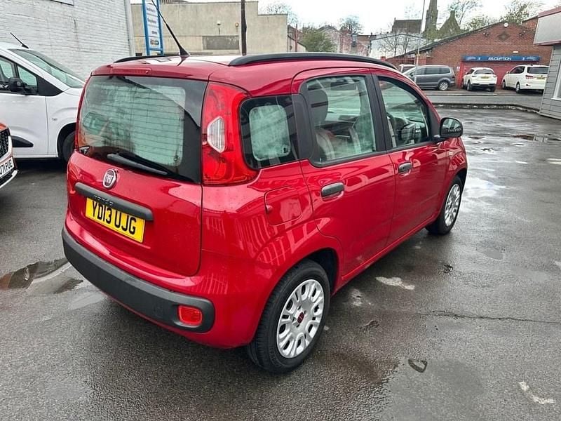Used Fiat Panda Easy 69 HP (50 kW) 2013 Red Hatchback