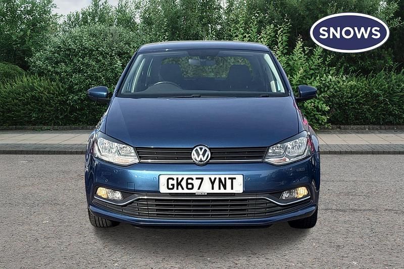 Used VW Polo Edition 90 HP (66 kW) 2017 Blue