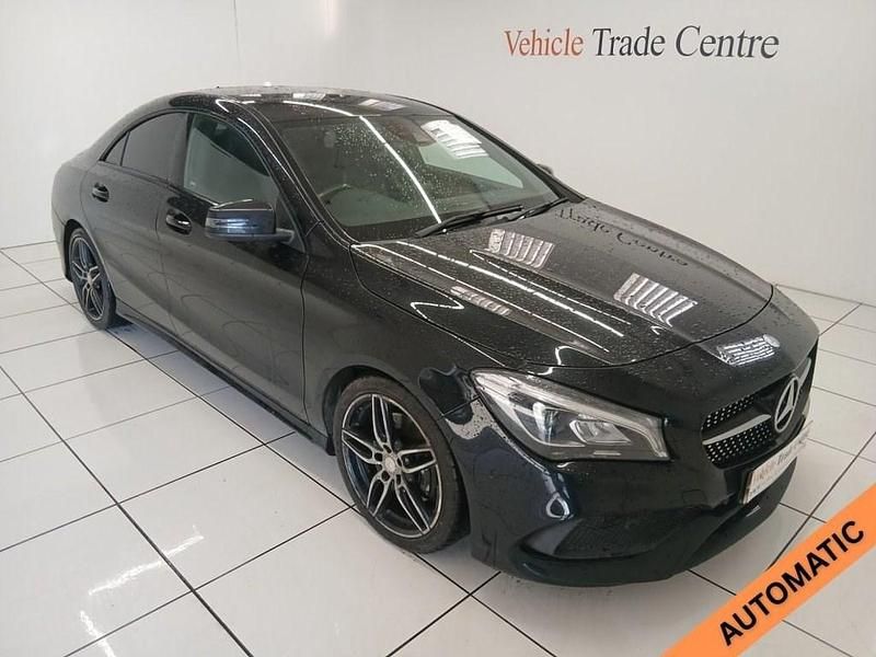 Used Mercedes CLA220 AMG line 177 HP (130 kW) 2016 Black Sedan