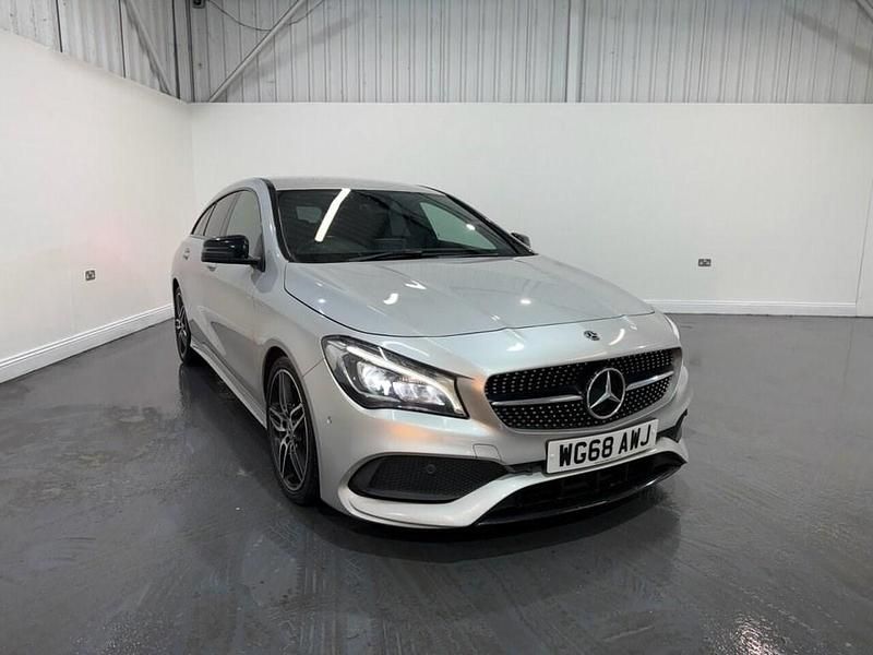 Used Mercedes CLA220 Shooting Brake AMG line 177 HP (130 kW) 2018 Silver Estate