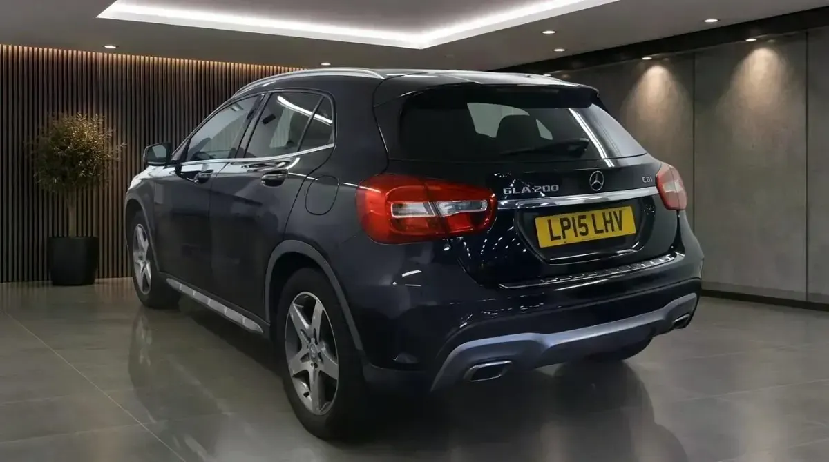 Used Mercedes GLA200 AMG line 136 HP (100 kW) 2015 Black SUV