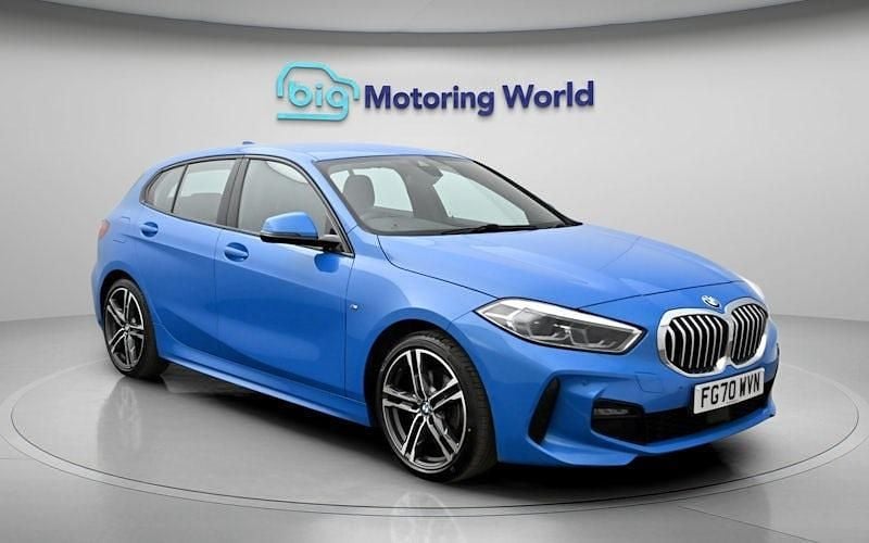 Used BMW 118 M Sport 140 HP (102 kW) 2020 Blue Hatchback