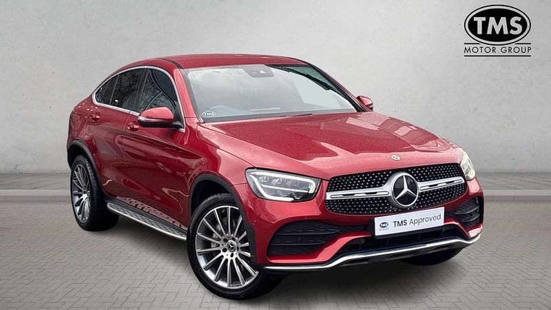 Used Mercedes GLC300e AMG Line Premium 2022 Red Coupe