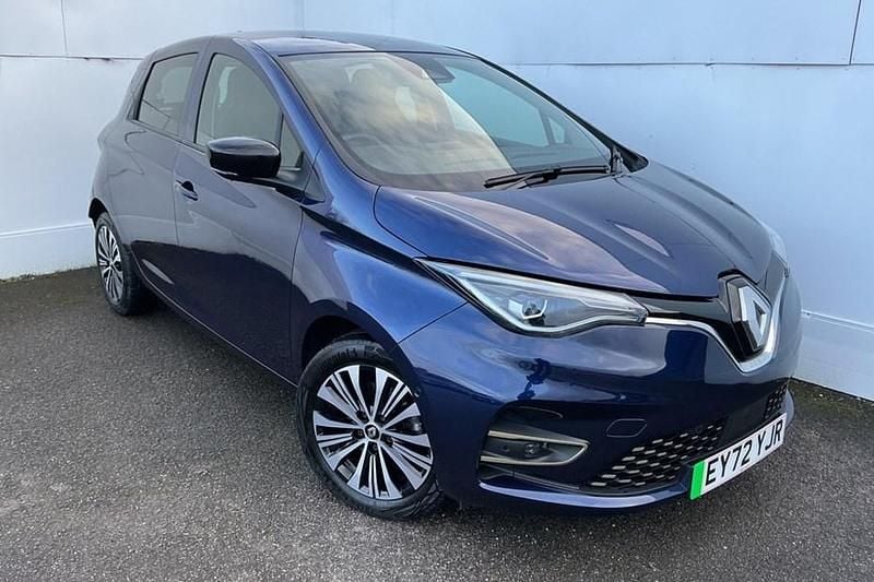 Used Renault Zoe Techno 100 kW (136 HP) 2022 Blue Hatchback
