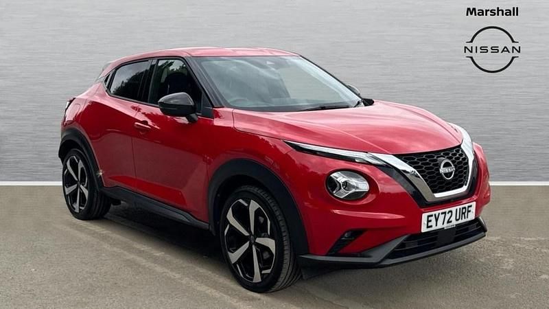 Red Used 2022 Nissan Juke Tekna SUV | £15,782 (A bit pricey) - Image 1/4