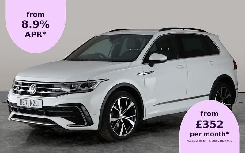 Used 2023 VW Tiguan R-line SUV | £23,559 (Good price) - Image 1/2