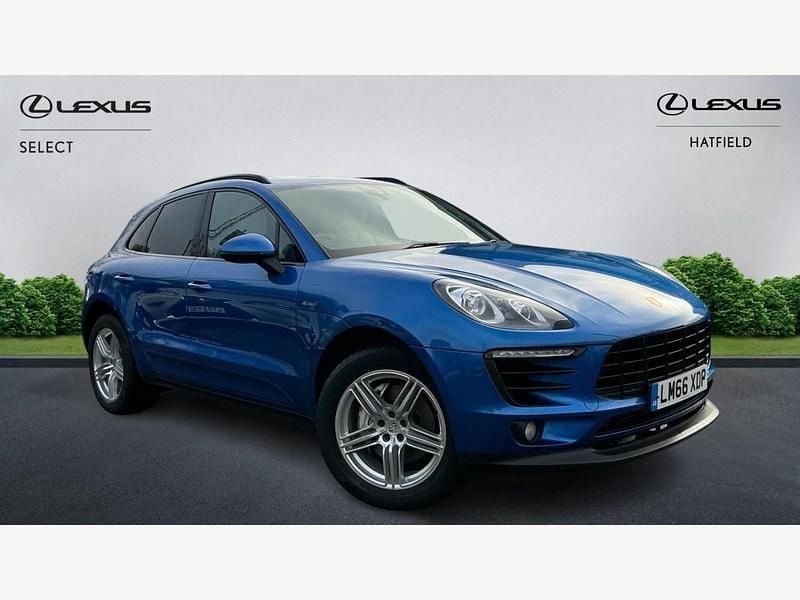 Used Porsche Macan S 2016 Blue SUV