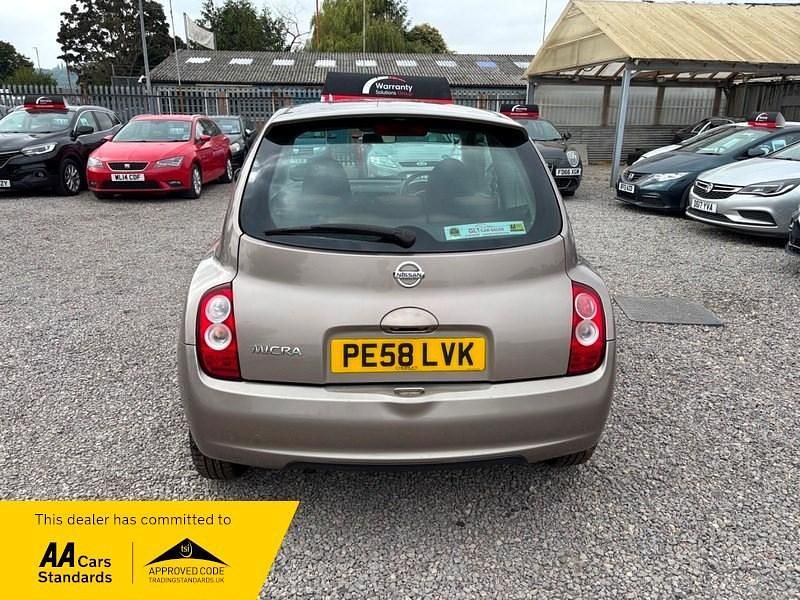 Used Nissan Micra Acenta+ 79 HP (58 kW) 2008 Beige Hatchback