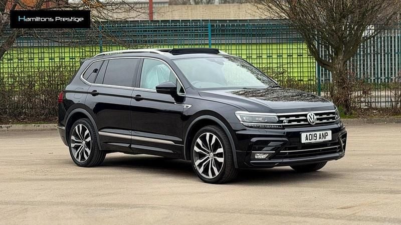 Used VW Tiguan Allspace R-line 190 HP (139 kW) 2019 Black SUV