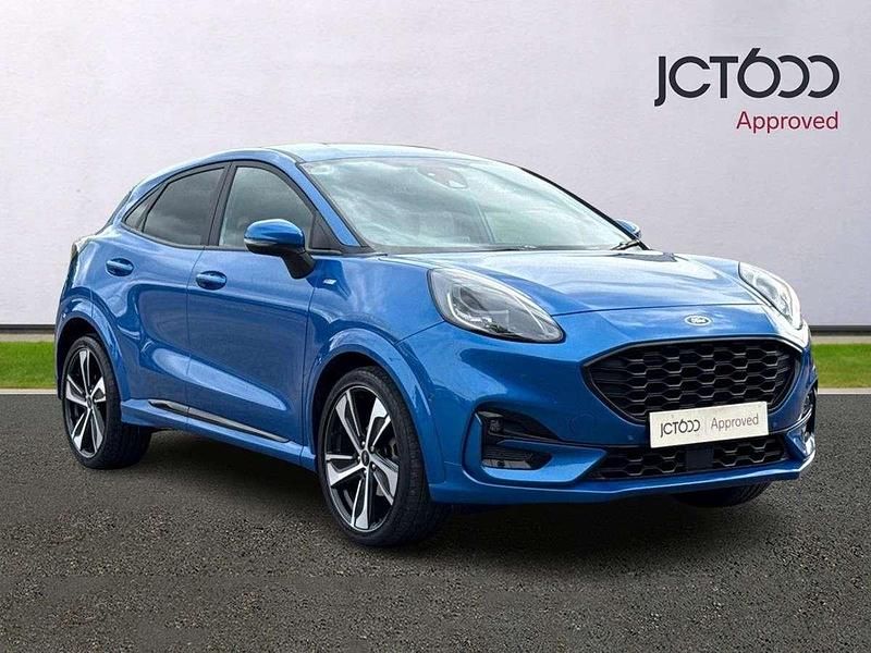 Blue Used 2022 Ford Puma ST-Line X SUV | £16,064 (Fair price) - Image 1/4