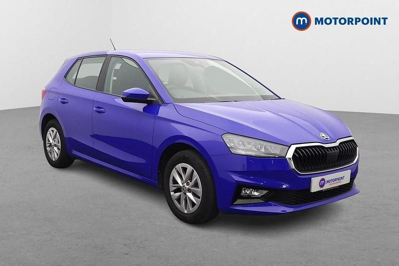 Used Skoda Fabia Comfort 2022 Blue Hatchback