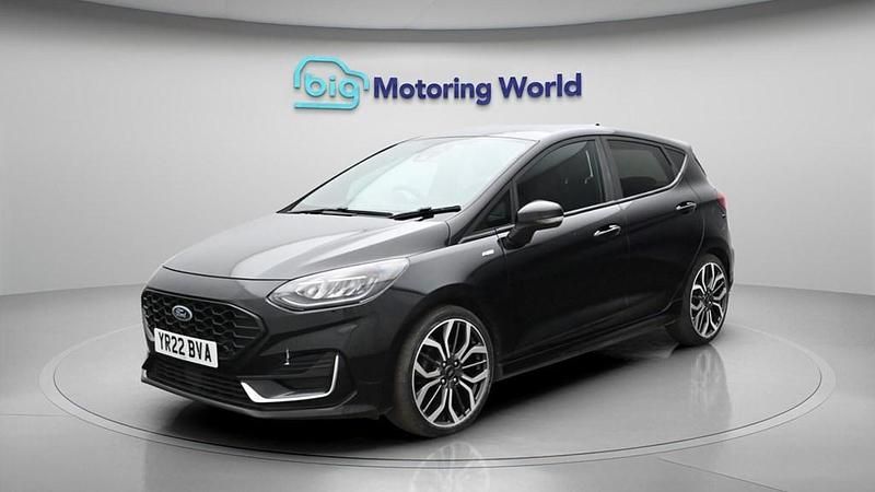 Used Ford Fiesta ST-Line 100 HP (73 kW) 2022 Black Hatchback