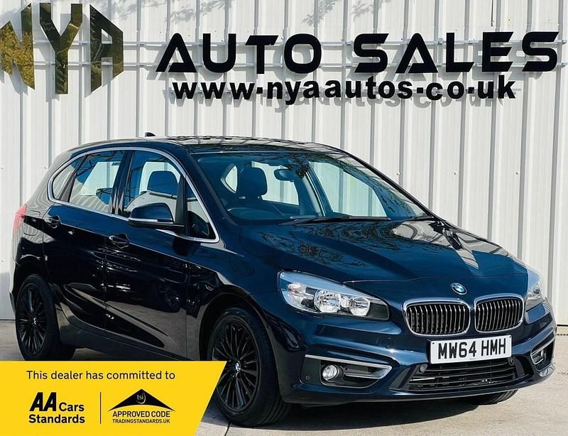 Used BMW 218 Luxury Line 136 HP (100 kW) 2014 Blue Estate