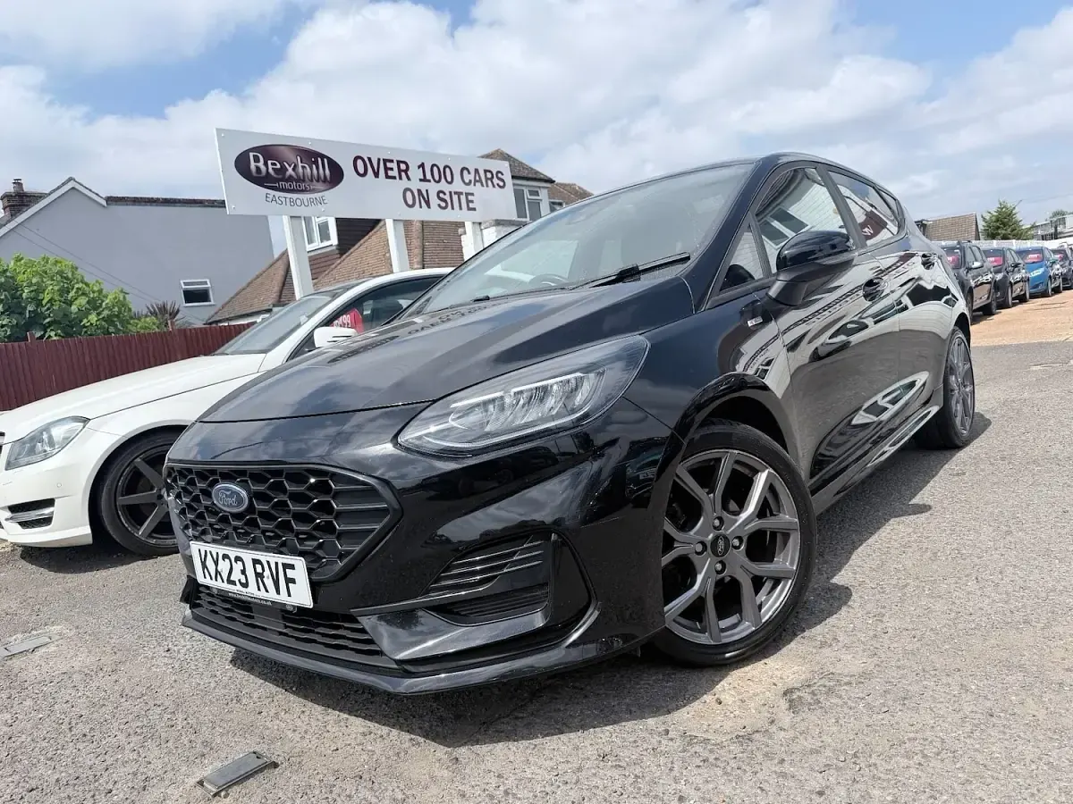 Used Ford Fiesta ST-Line 100 HP (73 kW) 2023 Black Hatchback