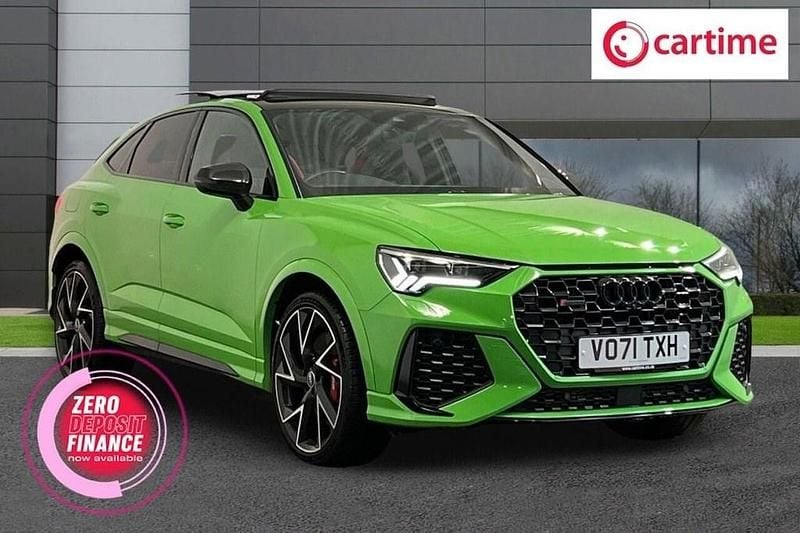Used Audi RS Q3 Sportback Advanced 400 HP (294 kW) 2021 Green SUV
