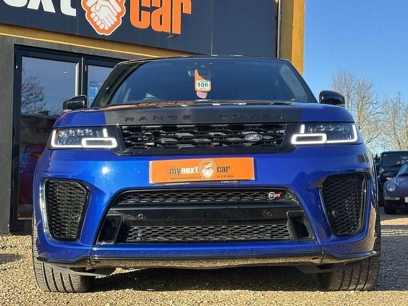 Used Land Rover Range Rover Sport SVR 575 HP (422 kW) 2020 Blue SUV