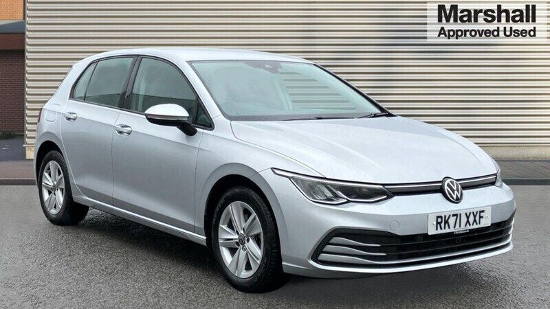 Silver Used 2021 VW Golf VIII Life Hatchback | £17,161 (Good price) - Image 1/4