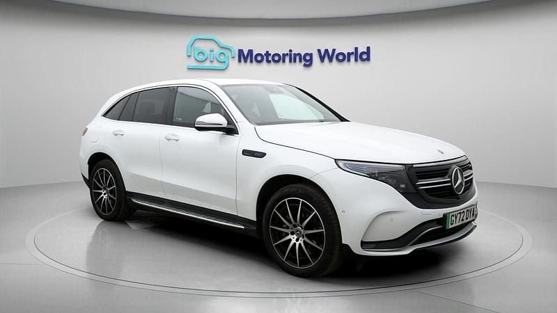 White Used 2022 Mercedes EQC400 AMG line SUV | £24,000 (Super price) - Image 1/4