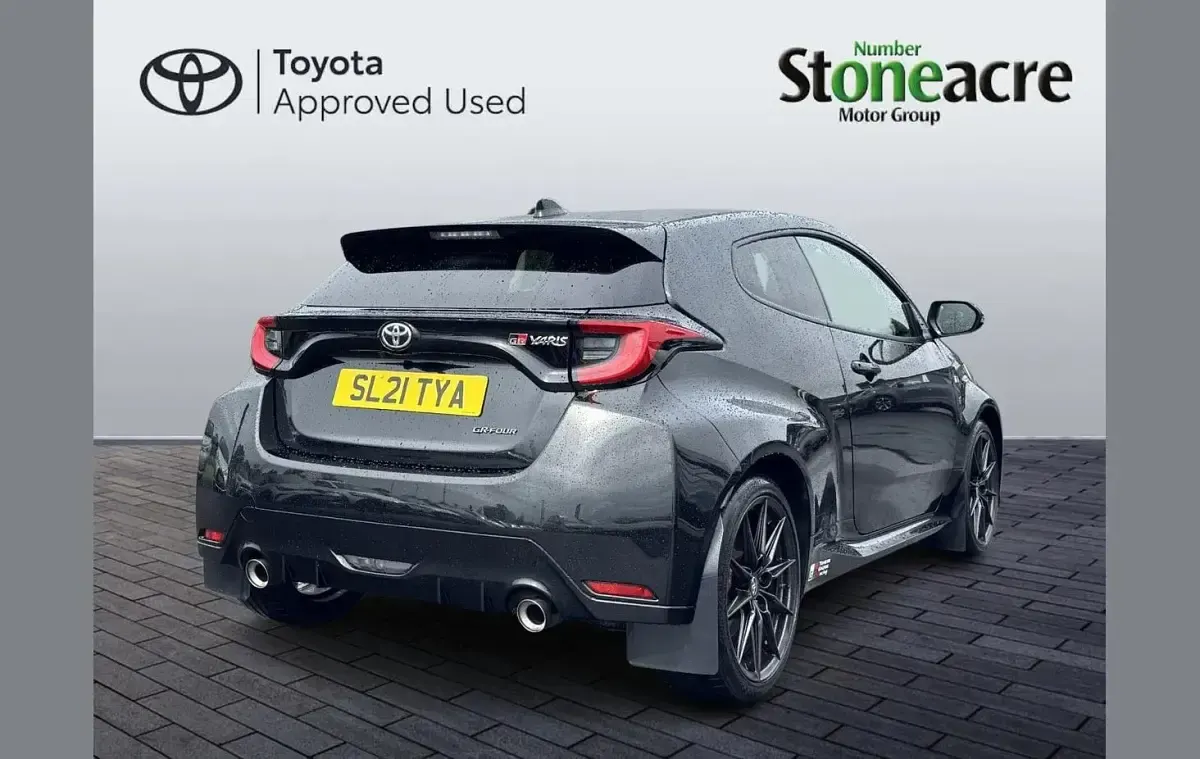 Used Toyota Yaris 272 HP (200 kW) 2021 Black Hatchback