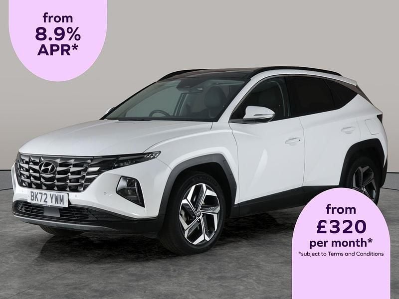 White Used 2022 Hyundai Tucson Ultimate SUV | £22,518 (Fair price) - Image 1/2