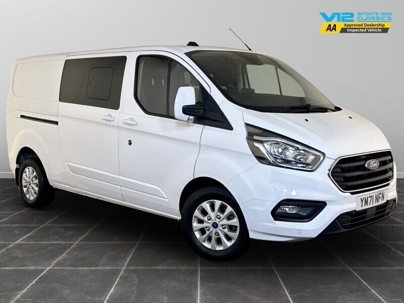 White Used 2022 Ford Transit Custom Limited Van | £22,295 (Fair price) - Image 1/1