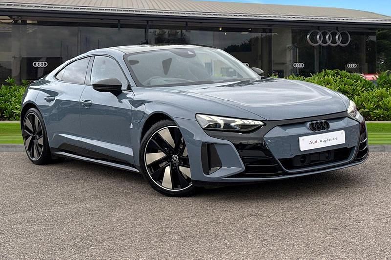 Grey Used 2022 Audi RS e-tron GT Advanced Sedan | £57,290 (Good price) - Image 1/4