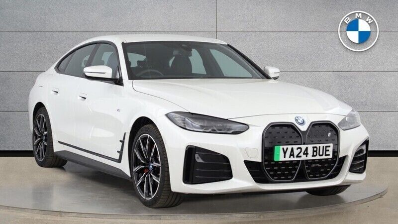 White Used 2024 BMW i4 M Sport Sedan | £37,950 (Good price) - Image 1/4