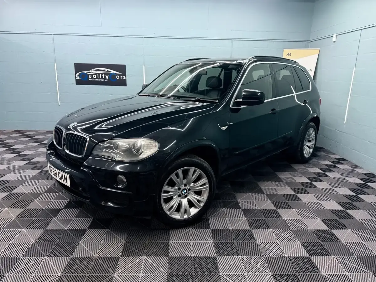 Used BMW X5 M Sport 235 HP (172 kW) 2008 Black SUV