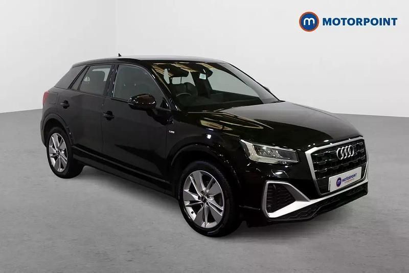 Black Used 2022 Audi Q2 S-Line SUV | £18,399 (Fair price) - Image 1/4