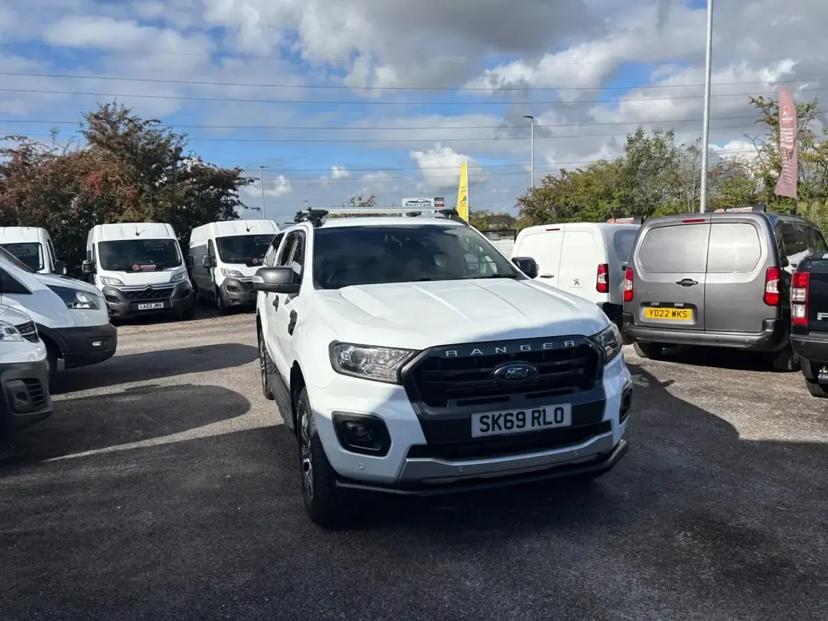 Used Ford Ranger Wildtrack 210 HP (154 kW) 2019 White Pickup