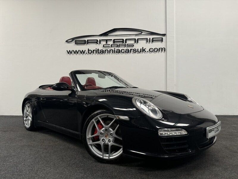 Black Used 2008 Porsche 911 Carrera Cabriolet Cabriolet | £32,880 - Image 1/4