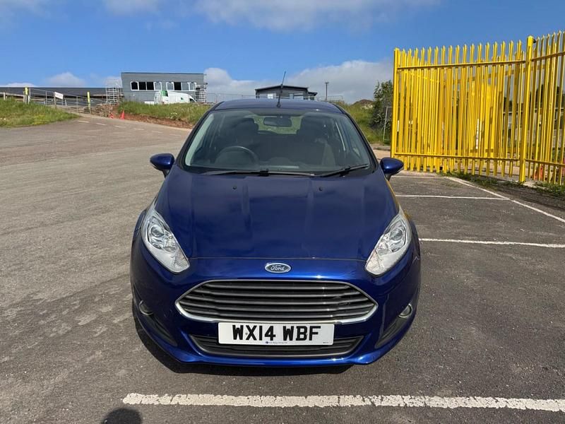 Used Ford Fiesta Zetec 2014 Blue Hatchback