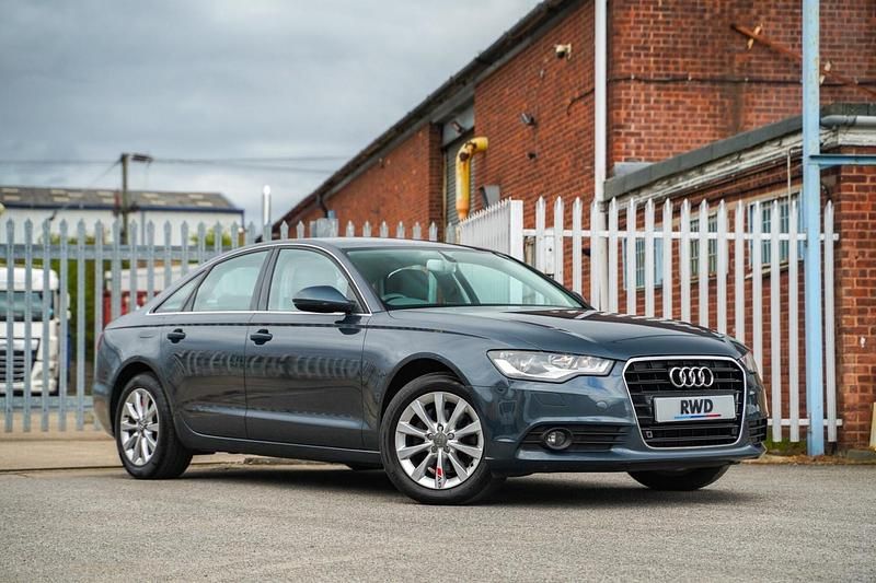 Used Audi A6 Comfort 177 HP (130 kW) 2013 Blue Sedan