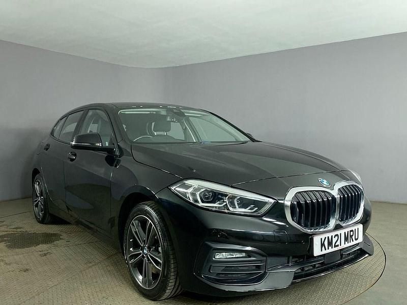 Black Used 2021 BMW 118 Sport Line Hatchback | £15,499 (Fair price) - Image 1/4